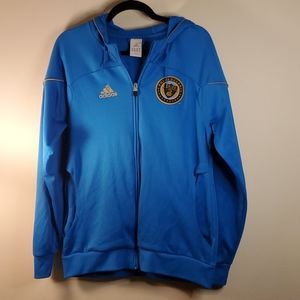 Adidas MLS Philadelphia Union Zippered Jacket